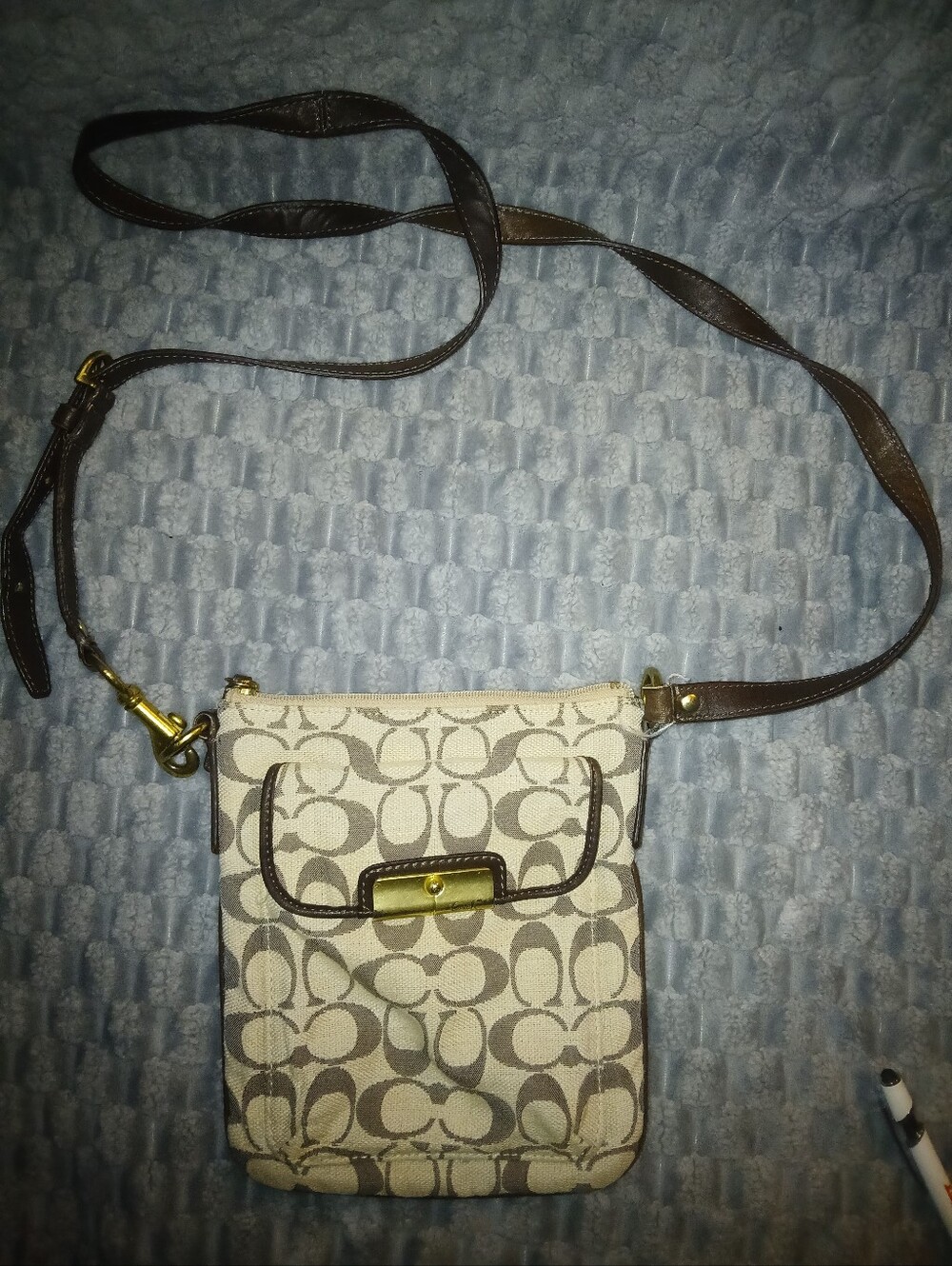 COACH Crossbody Canvas Bag.